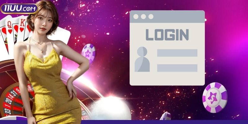 Đăng nhập 11UU khá dễ dàng để tiến hành